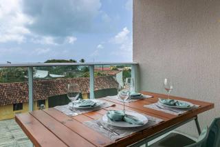 Flat moderno, confortável Praia de Serrambi BFS312 - Porto De Galinhas - 8