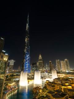 Burj Khalifa NYE Fireworks & Fountain Show Views 4 BHK In Downtown, 2 minutes walk to Dubai Mall - 5