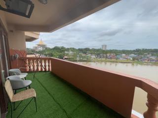 Riverbank suites waterfront 507 - Kuching - 5