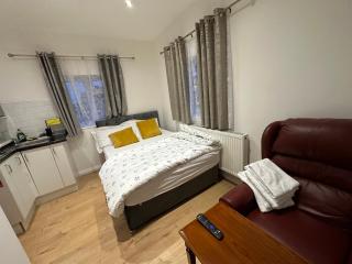 1st Studio Flat With full Private Toilet And Shower With its Own Kitchenette in Keedonwood Road Bromley A Fully Equipped Independent Studio Flat - Bromley - 6