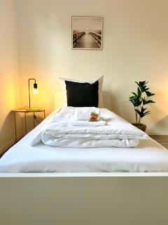 Großzügige Wohnung - 6 Personen-3 Schlafzimmer- Parkplatz- Waschmaschine-2 Balkone - 5