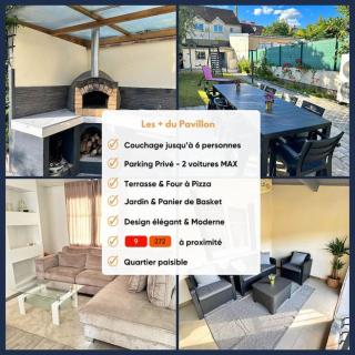 Le Pavillon - Parking - Jardin - Four à pizza - Argenteuil - 9