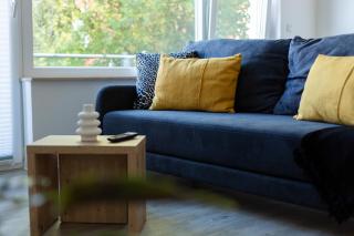 BEST STAY CityAppartment Hünfeld- SmartTV FreeWlan Balkon, in wenigen Minuten am Bahnhof, Innenstadt und doch ruhig gelegen - ideal für Paare oder Geschäftsreisen - 4