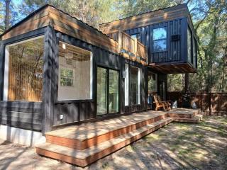 Waterfront Container House In A Magical Forest! - 8