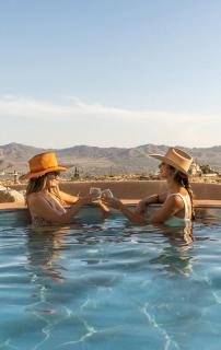 Saguaro Ridge by Fieldtrip Boulder Estate w Mtn Views Hot Tub Soaking Pool Yoga Deck - Yucca Valley - 8