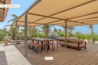 Casa FRENTE MAR com piscina incrível - 0