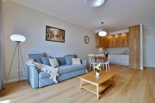 Jasny Apartament 3city w Gdańsku z Parkingiem by Noclegi Renters - Zaspa - 5
