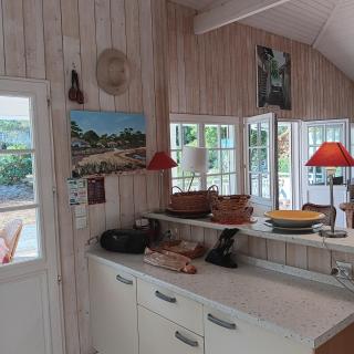 Belle villa caraîbes presqu'ile du Cap-Ferret près de l'océan et du bassin - Le Piquey - 3