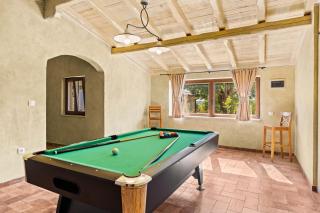 Villa Vlacich for 8 people near Labin - Rabac with heated pool, sea view & kids playground - only 2 km from the beach - 6