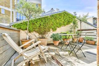 Montmartre, Patio! Sacré-Coeur! Stylish duplex! - París - 8