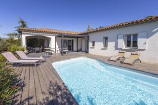 Entre les Vignes 6p private pool - 0