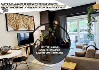 Black&White Home-by So'SerenityHome-Balcon-Parking - Cluses - 0