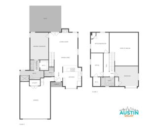 Spacious Living in S Austin Home Gym Office - Austin - 3