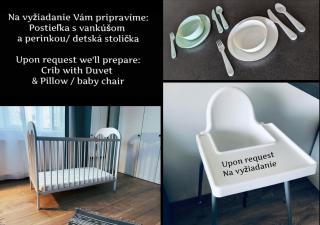 S8 Luxury 2 Room Apt OldTown - Foodstore, Crib, BabyChair, Netflix, PC Screen, UnlimMusic - Košice - 4
