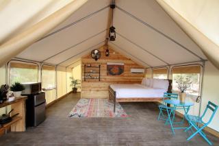 Glamping Tent #6 with AC Heat AC and Private Bath - 2