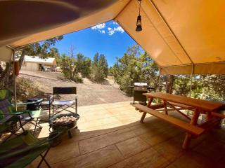 Glamping Tent #7 with AC Heat AC and Private Bath - 7