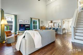 Spacious Living in S Austin Home Gym Office - Austin - 2