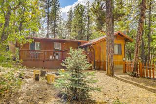 4 Mi to Rainbow Lake! Cozy Forest-View Gem with Deck - 0
