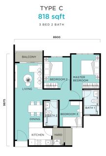Maya Bay Residence Gamuda Cove - Banting - 9