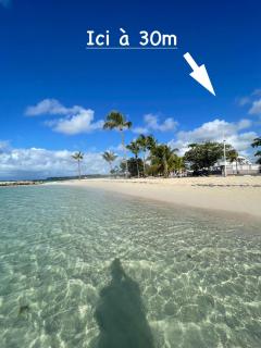 Plage St-Anne T2 duplex sans vue - 0