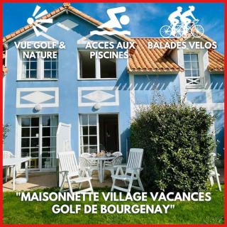 "FENETRE SUR GOLF" Maison 4 personnes, accès piscines gratuit, village vacances au coeur d'un golf - Talmont - 0