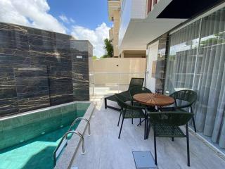 Ap novo luxo 3 suits 100mt da Praia da Palmas - 0111 - 9