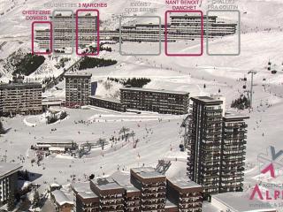 Studio 2 pers, ski aux pieds, animaux admis, Les Ménuires - FR-1-452-282 - Les Menuires - 1