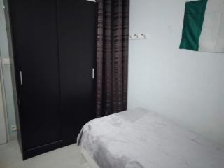 Chambre bleue lit individuel - Combs-la-Ville - 9