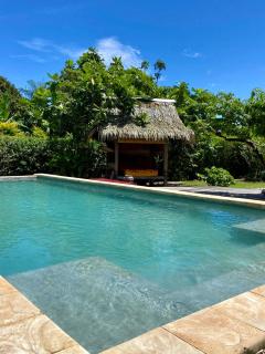 Fare BAMBOO avec PALAPA et piscine partagée - Moorea - 8