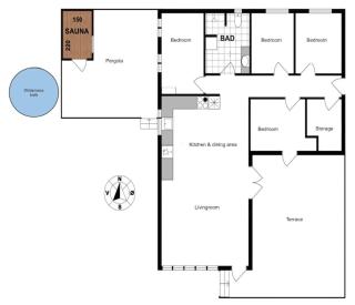 Sauna, Vildmarksbad, Nær vand - - 5