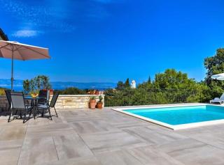 Wonderful Brsec Apartments with Sea View and Shared Pool - Brseč - 6