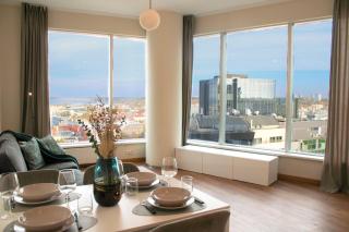 Stylish 11th-Floor Sea View Stay - Tallinn - 0
