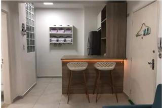 Apto aconchegante e bem localizado com ar e wi-fi - Santos - 6
