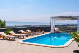 NEW Seaview Villa Judita with 26sqm pool, 5 bedrooms, Playroom - 0