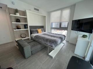 Stylish Downtown Miami Getaway 30th Story View - Miami - 7