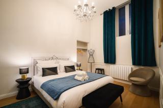 Le Baroque - Grand T2 Calme, Lit Queen Size - Castres - 9