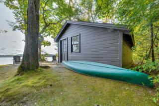 Rustic Cabin with Squam Lake Access and Fireplace! - Holderness - 1