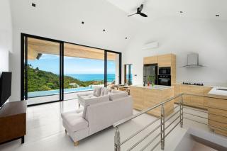 Sunrise Hills Tranquil 4br pool villa sea view - Koh Samui - 6