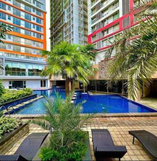 2BR tower3 Sunshine100 Pool Billiard 70 inches TV Karaoke - Manila - 4