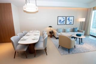Gorgeous High Floor 3-Bed with Full Burj View - Dubai - 6