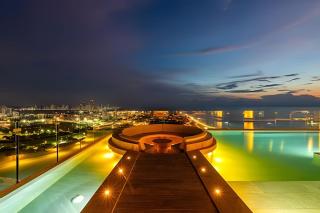 NUEVO con impresionante vista a la laguna piso 21 - Cartagena das Índias - 1