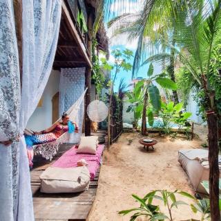vila privativa piscina 10 Px limpeza diaria chale da sereia oasis no centro de Jericóacoara - Jericoacoara - 9