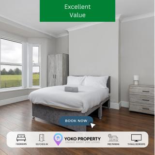 7 Bedroom House - Sleeps 14 - Close to City Centre - Free Parking, Smart TVs in every Bedroom, Fast WiFi and Self Check-In by Yoko Property - Liverpool - 0