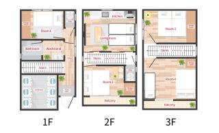 New!Twelve people/ Shin Ookubo 6min/ Pocket WIFI - Tokio - 8