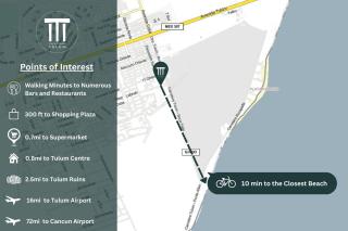 Deluxe Design 3BR with Pool, SPA, Gym, Kids Area - Tulum Pueblo - 1