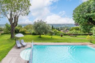 The terasse - Sublime residence with swimming pool - Collonges-au-Mont-dʼOr - 9