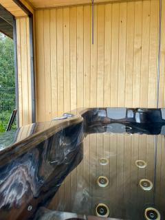 Stodoła Na Kresach - widokowy domek drewniany, całoroczny JACUZZI & SAUNA - Bodzentyn - 5