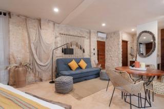 Coco - Elegant studio with Rooftop with pool and Beach club access - Tulum - 2