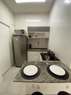 Apto Santos Gonzaga 40 mtrs Praia - 9