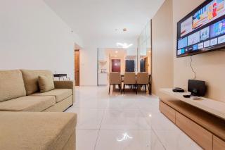 Homey and Spacious 3BR Sky House BSD Apartment By Travelio - 1